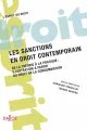 Les sanctions en droit contemporain